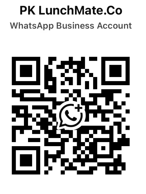 PK LunchMate WhatsApp QR code